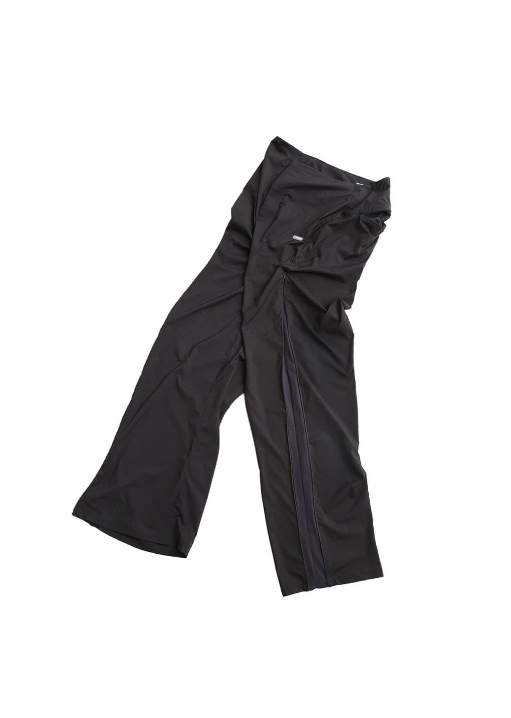 men's side vent pants, charcoal