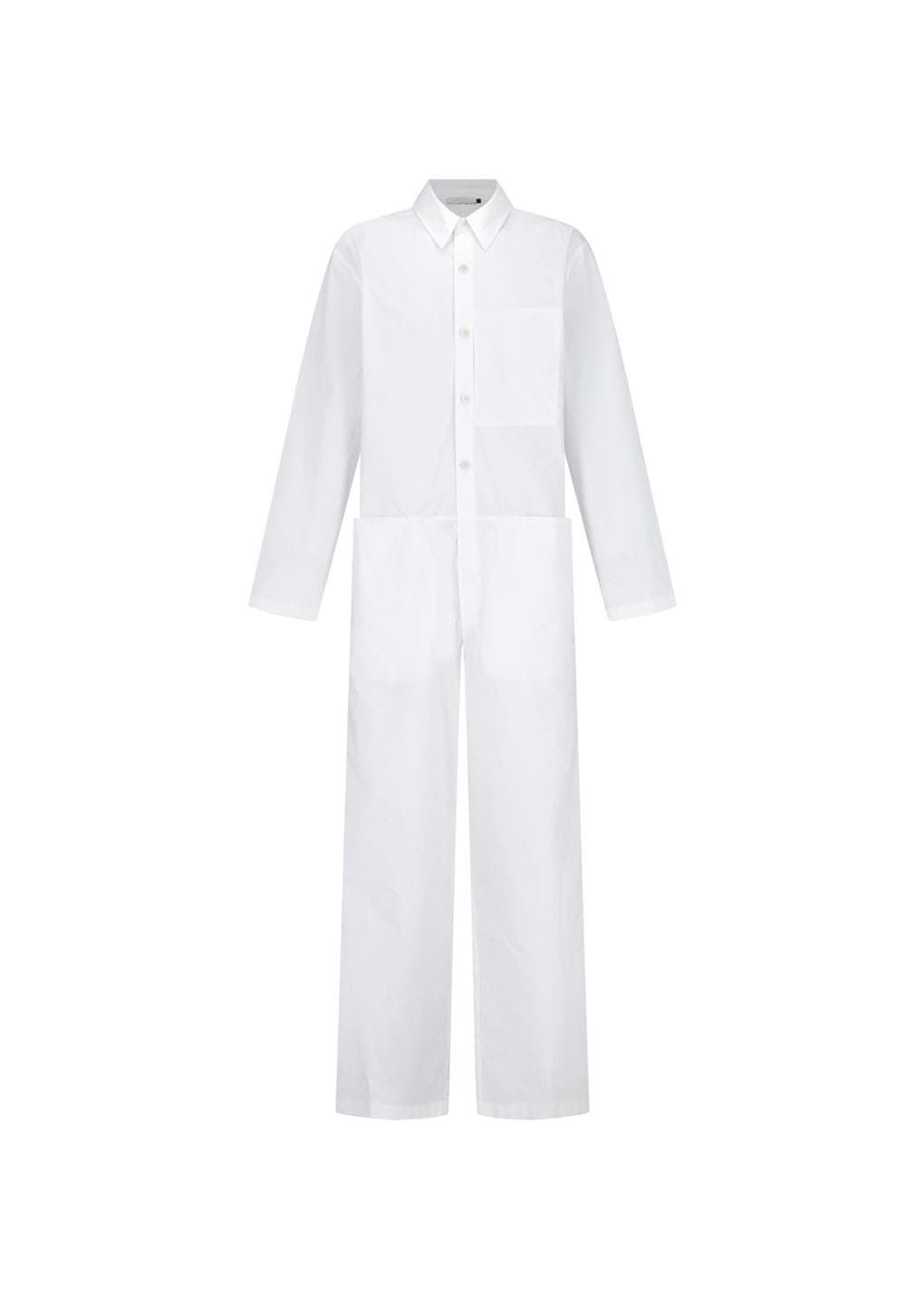 Pocket Jumpsuit, White