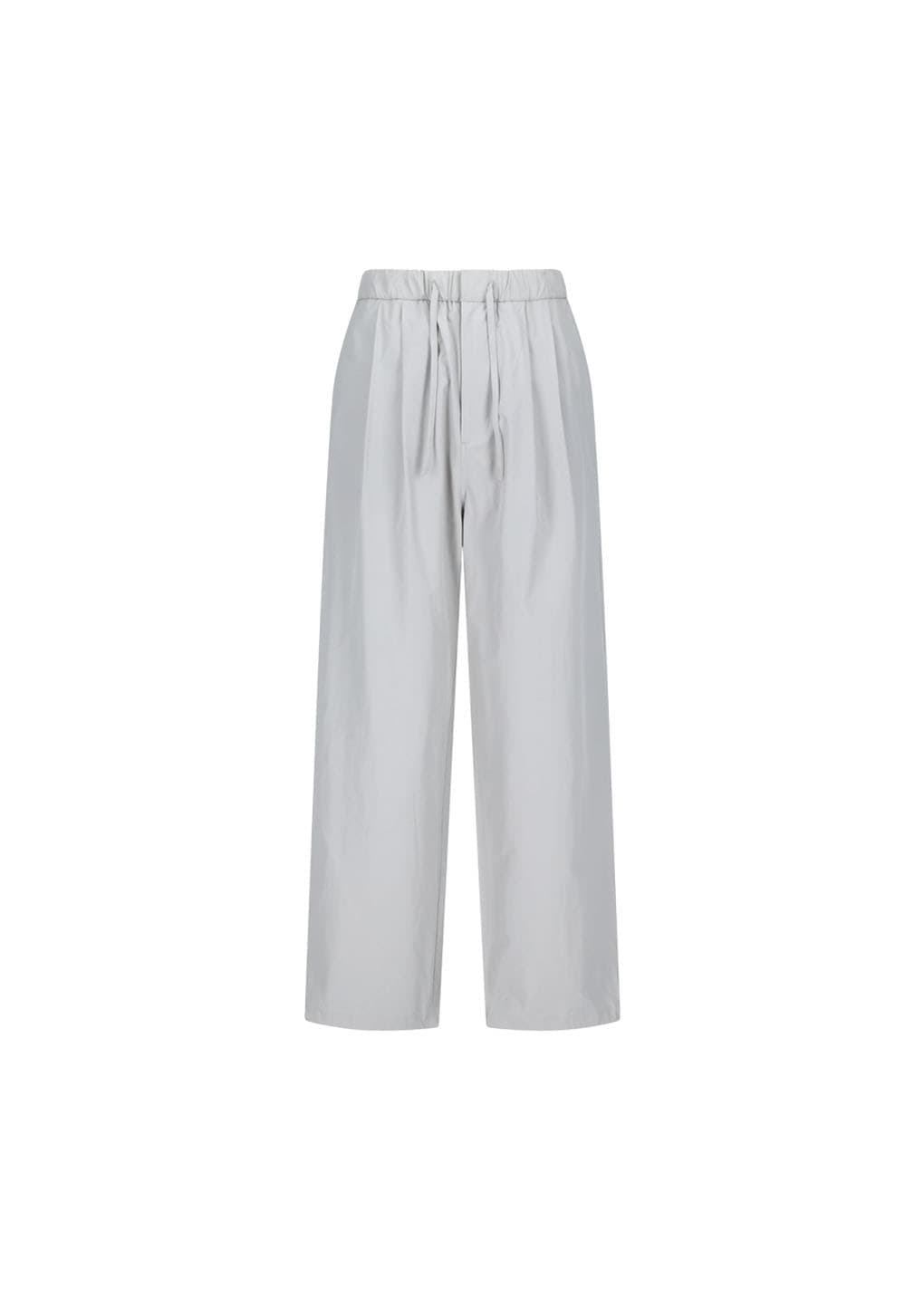 Drawstring Pants, Grey