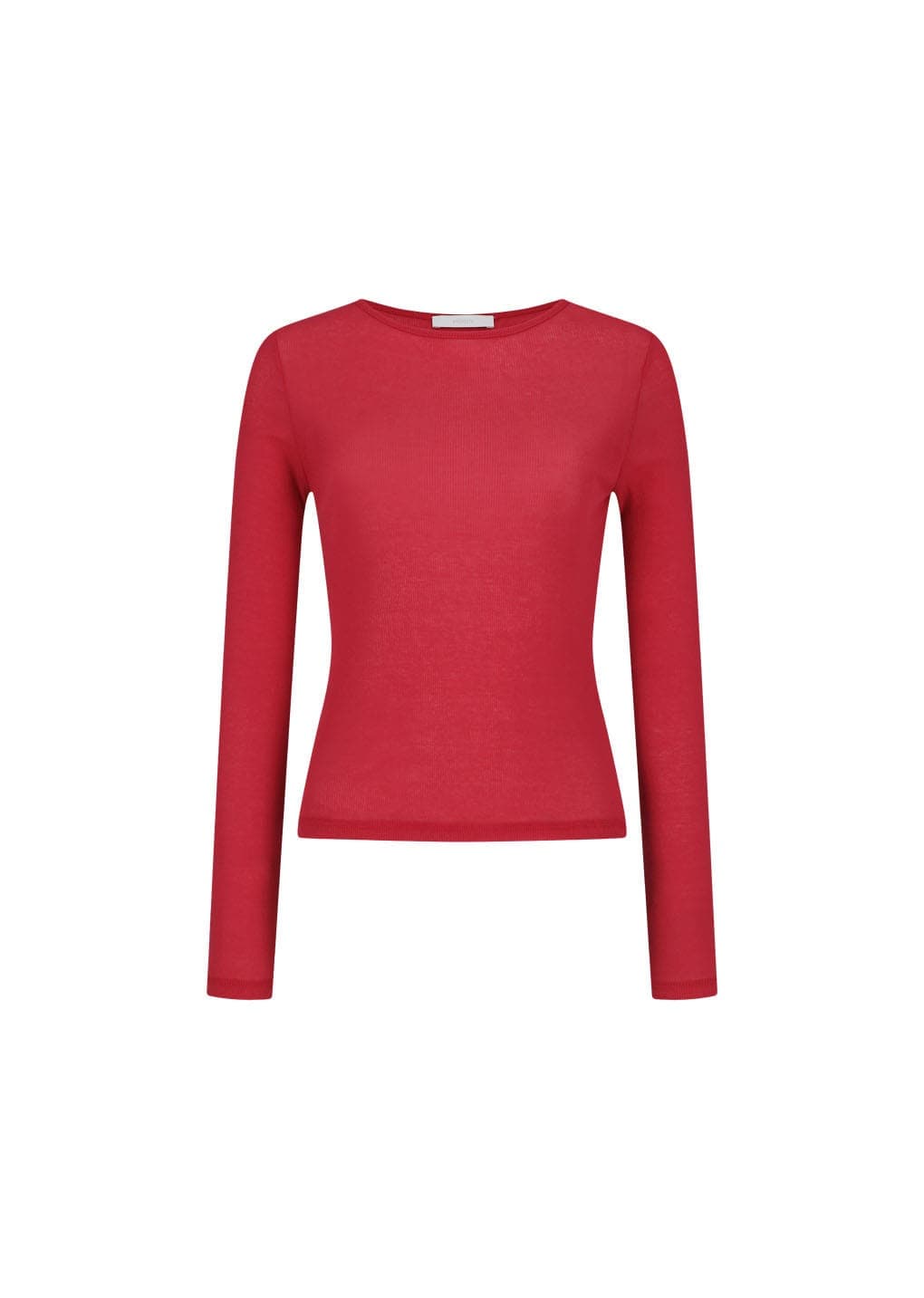 Round T-shirt, Red