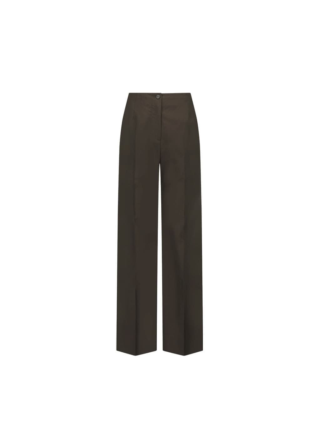 Straight Fit Pants, Khaki Brown