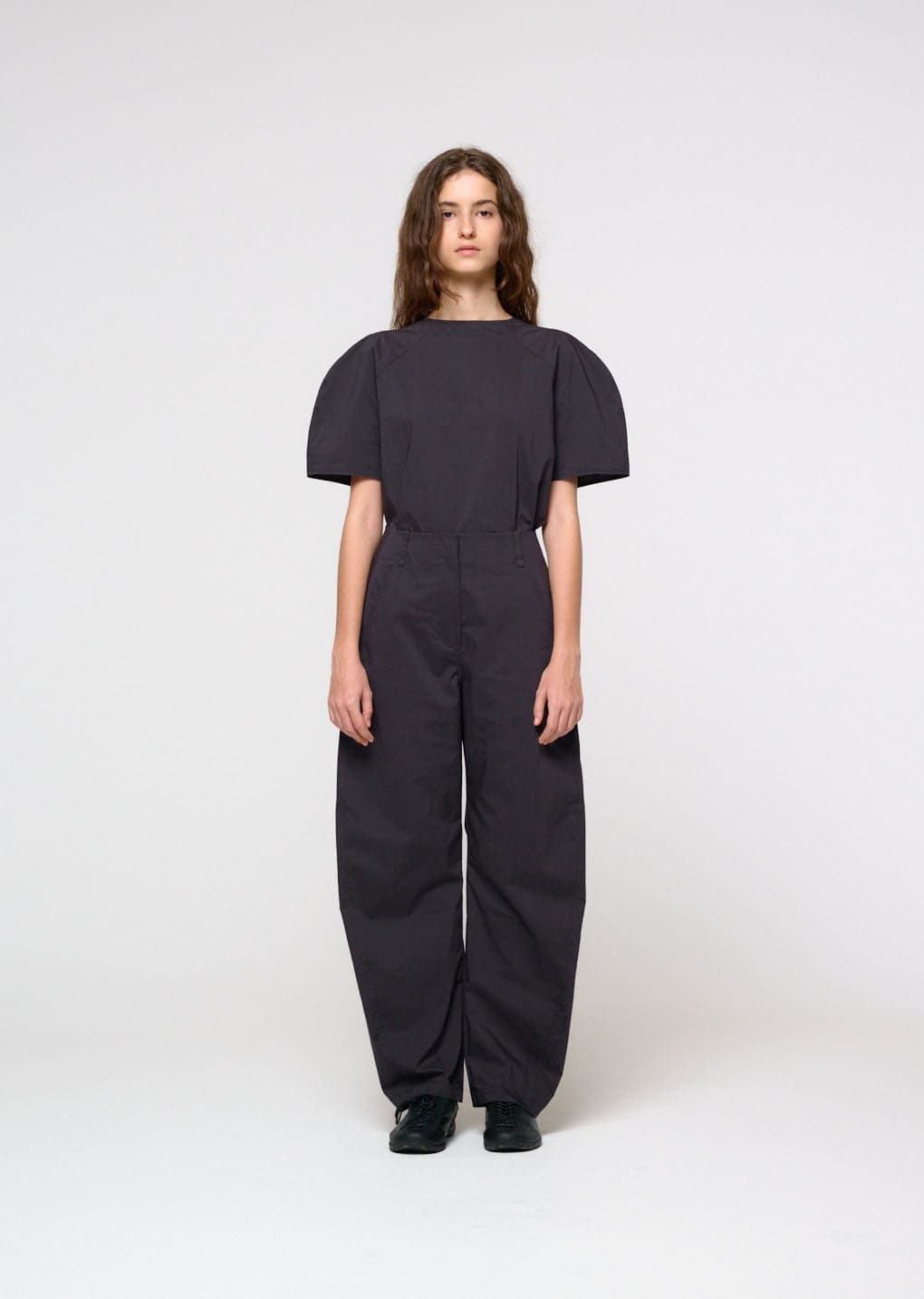 Raglan Top, Charcoal — vue 1
