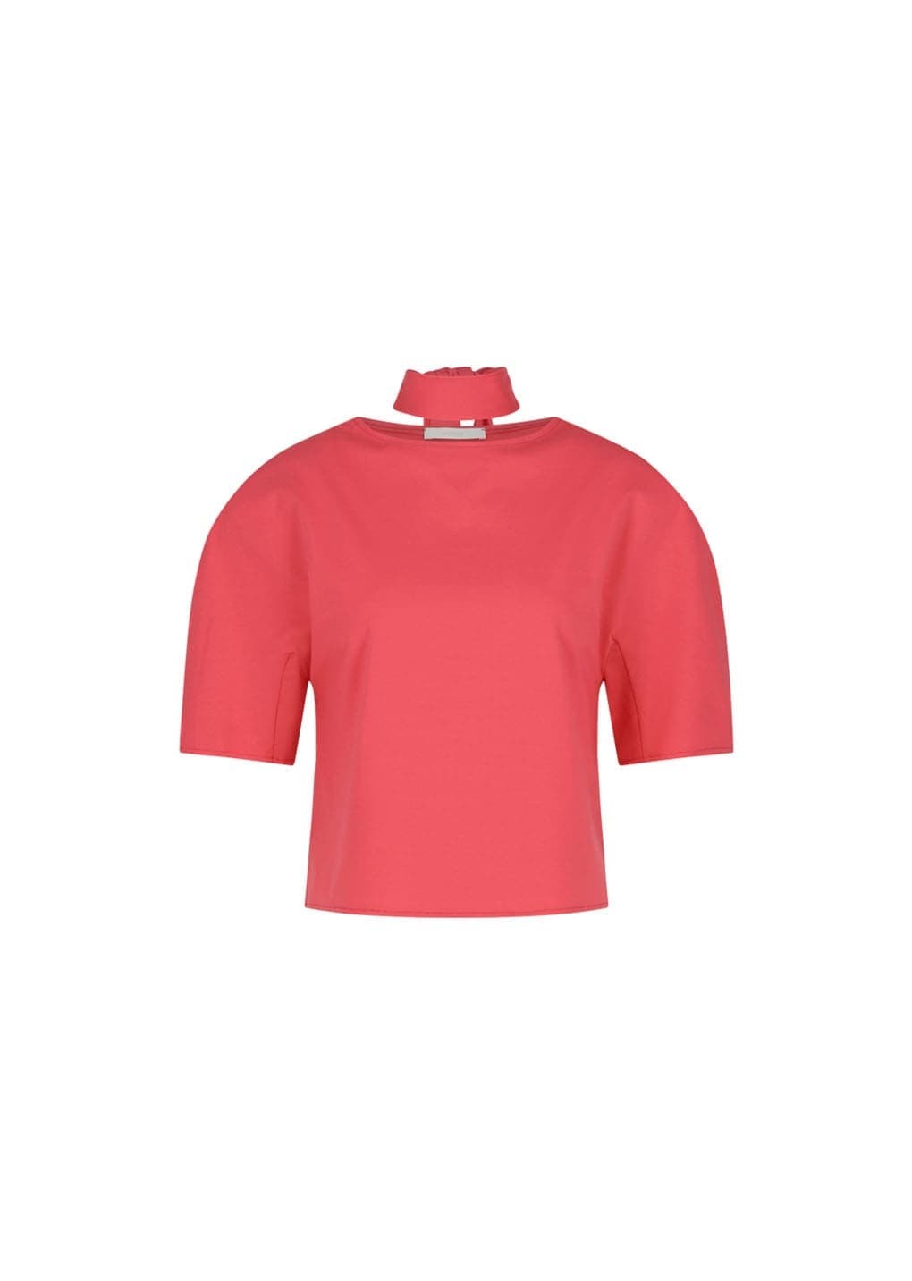 Padded Jersey Top, Red