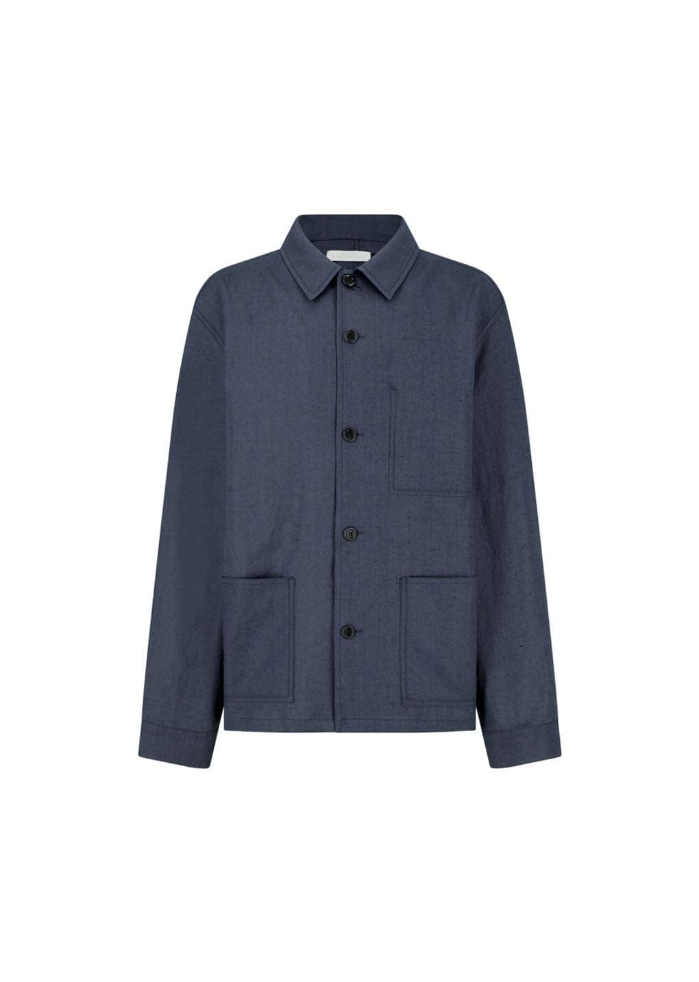 Linen Pocket Jacket, Blue