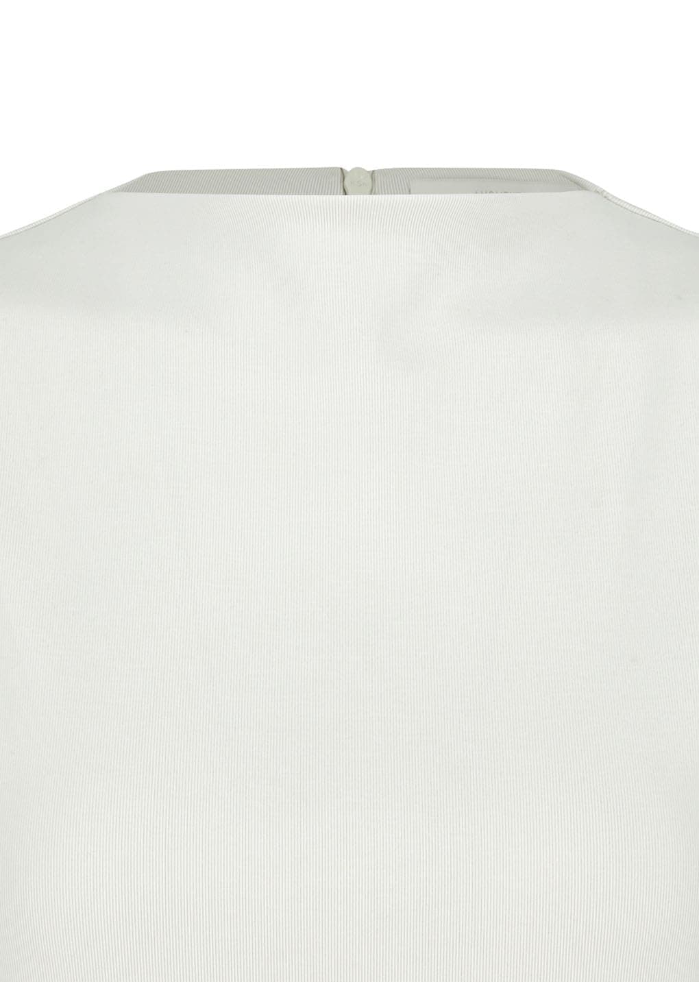 Jersey Mock Neck Top, Ivory — vue 7
