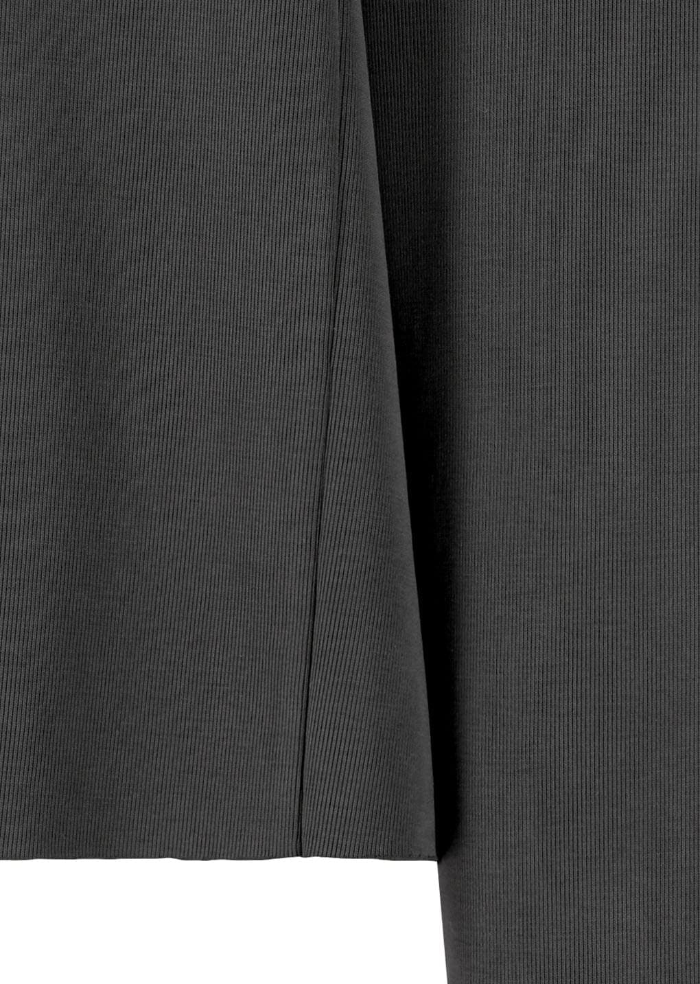 Jersey Hooded Jumper, Charcoal — vue 7