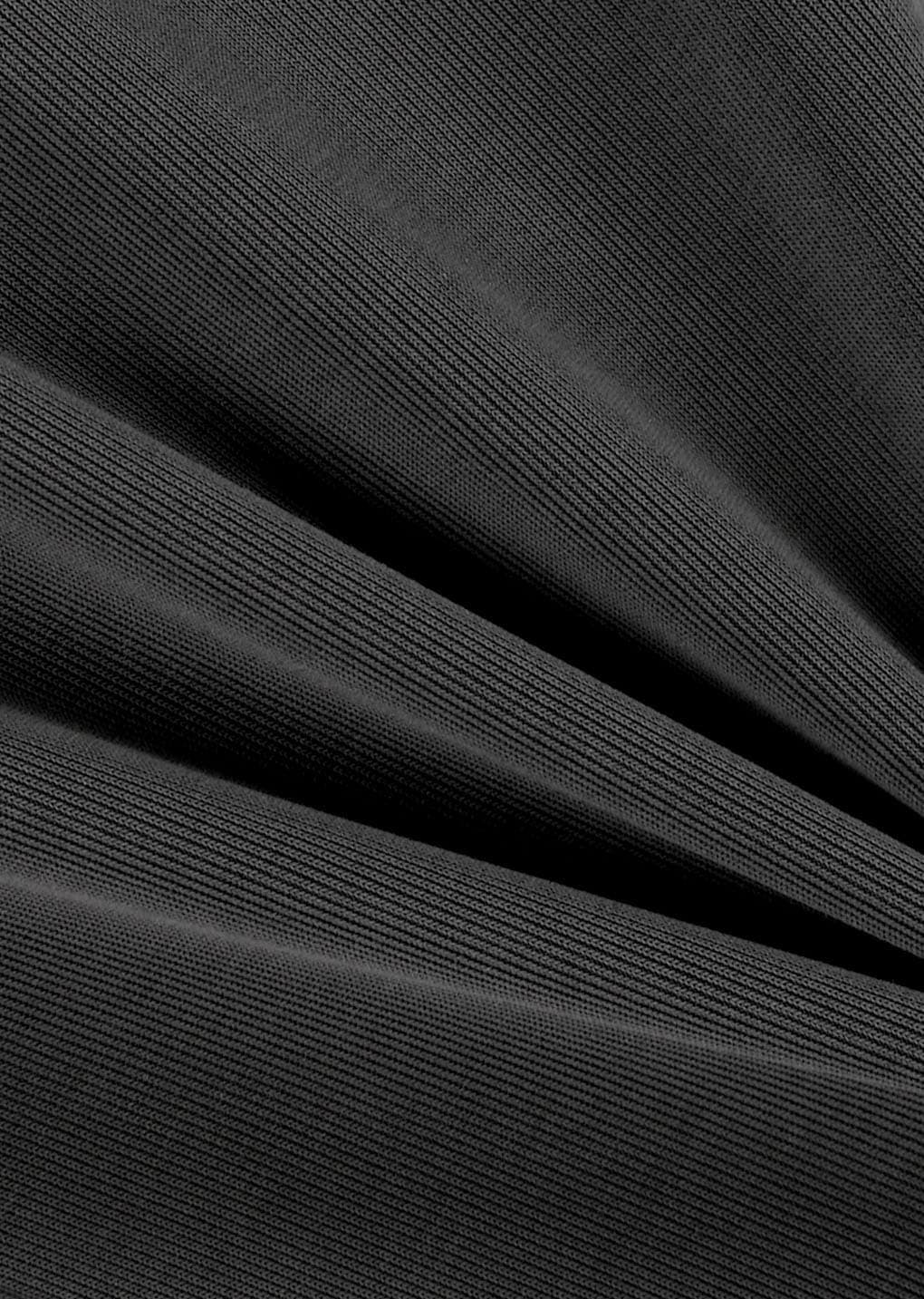 Jersey Hooded Jumper, Charcoal — vue 9