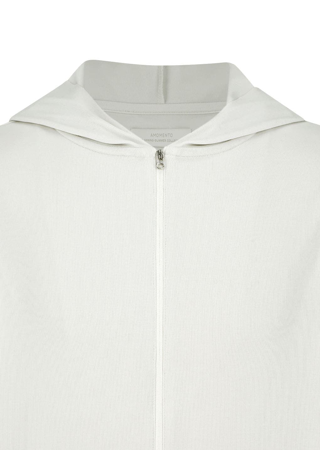 Jersey Hooded Jumper, Ivory — vue 4