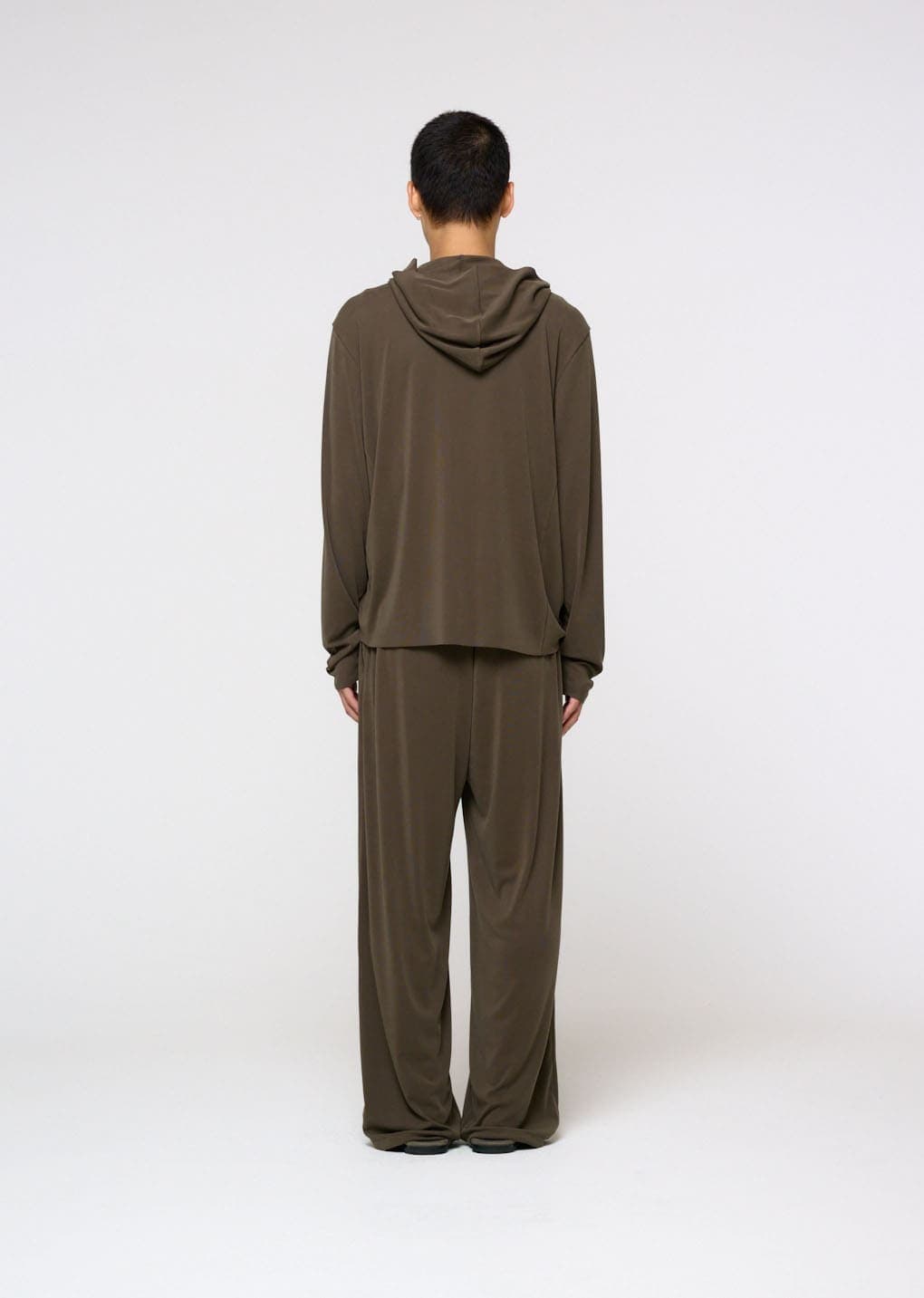Easy Banding Pants, Brown — vue 4
