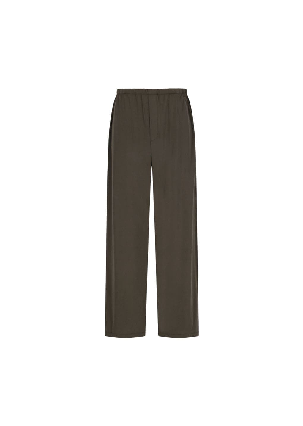 Easy Banding Pants, Brown