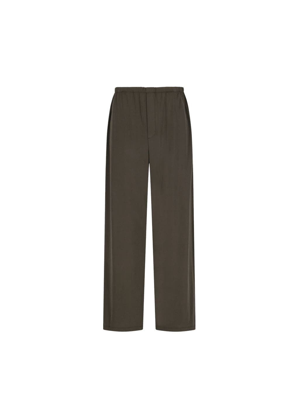 Easy Banding Pants, Brown