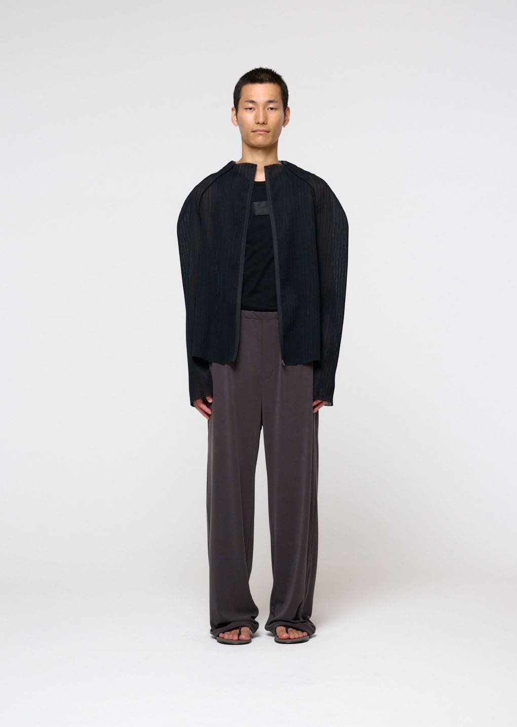 Easy Banding Pants, Charcoal — vue 1