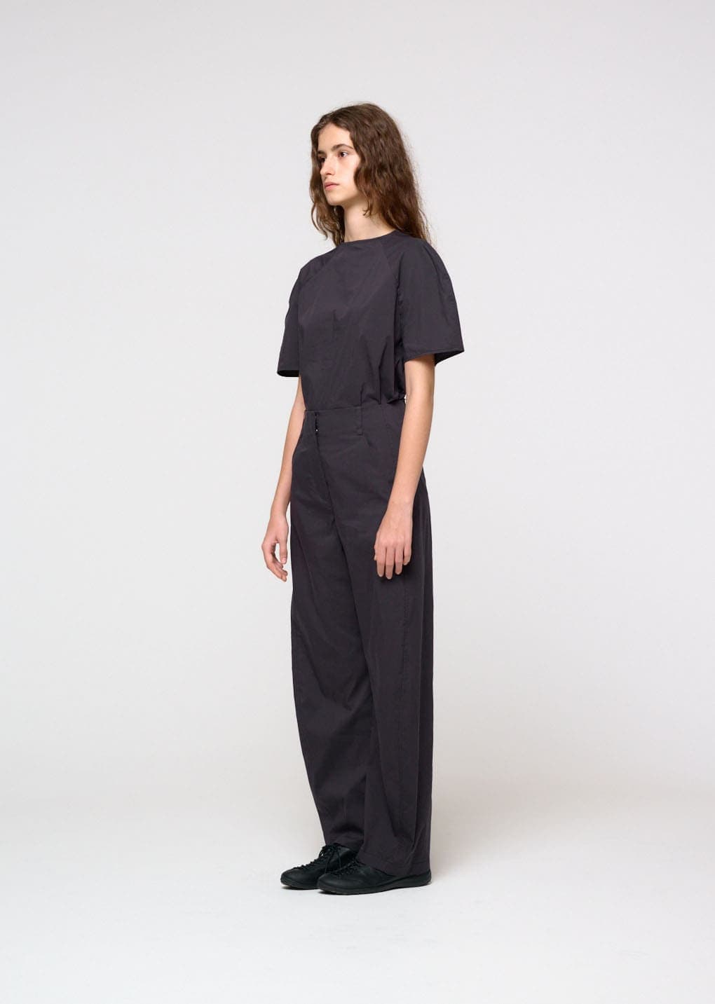 Curved Pants, Charcoal — vue 3