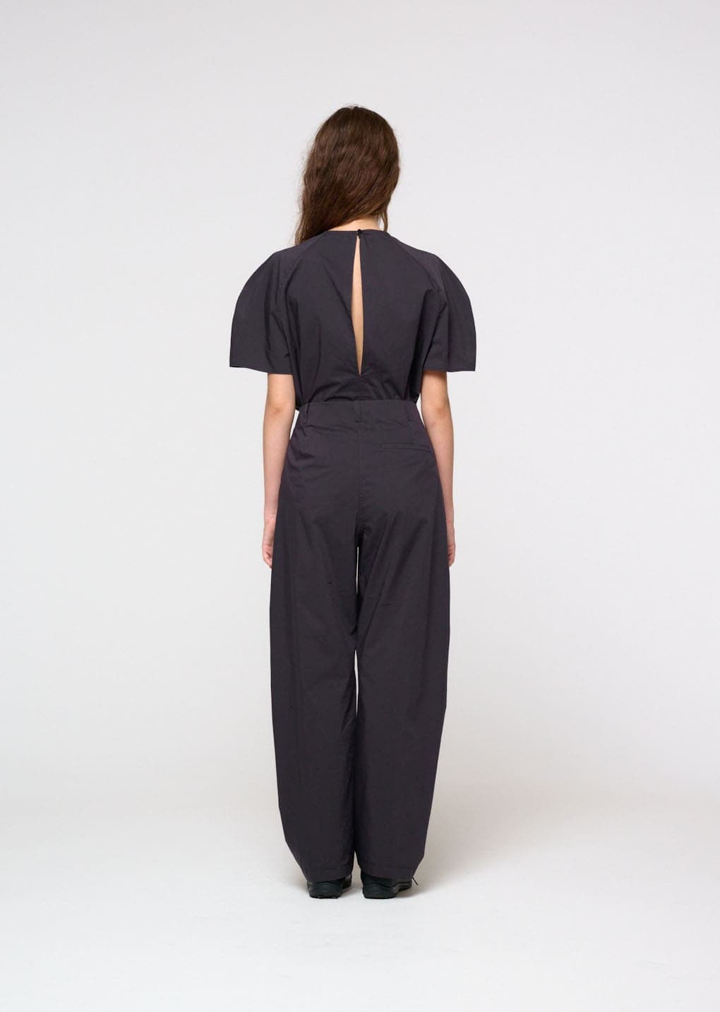 Curved Pants, Charcoal — vue 4