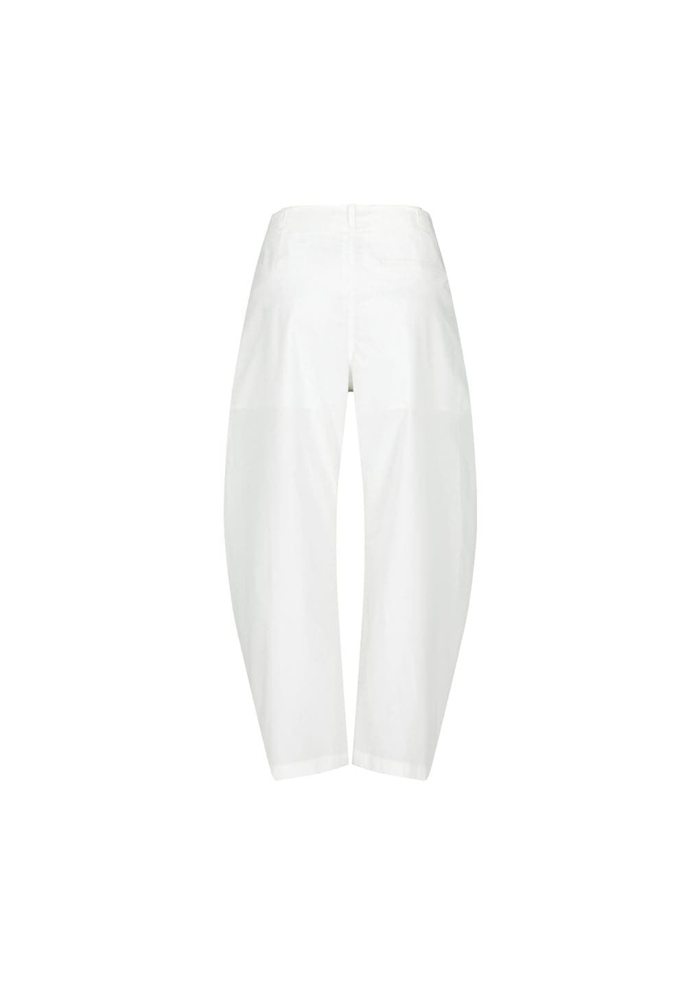 Curved Pants, White — vue 3