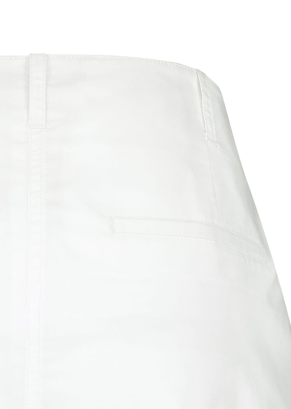 Curved Pants, White — vue 8