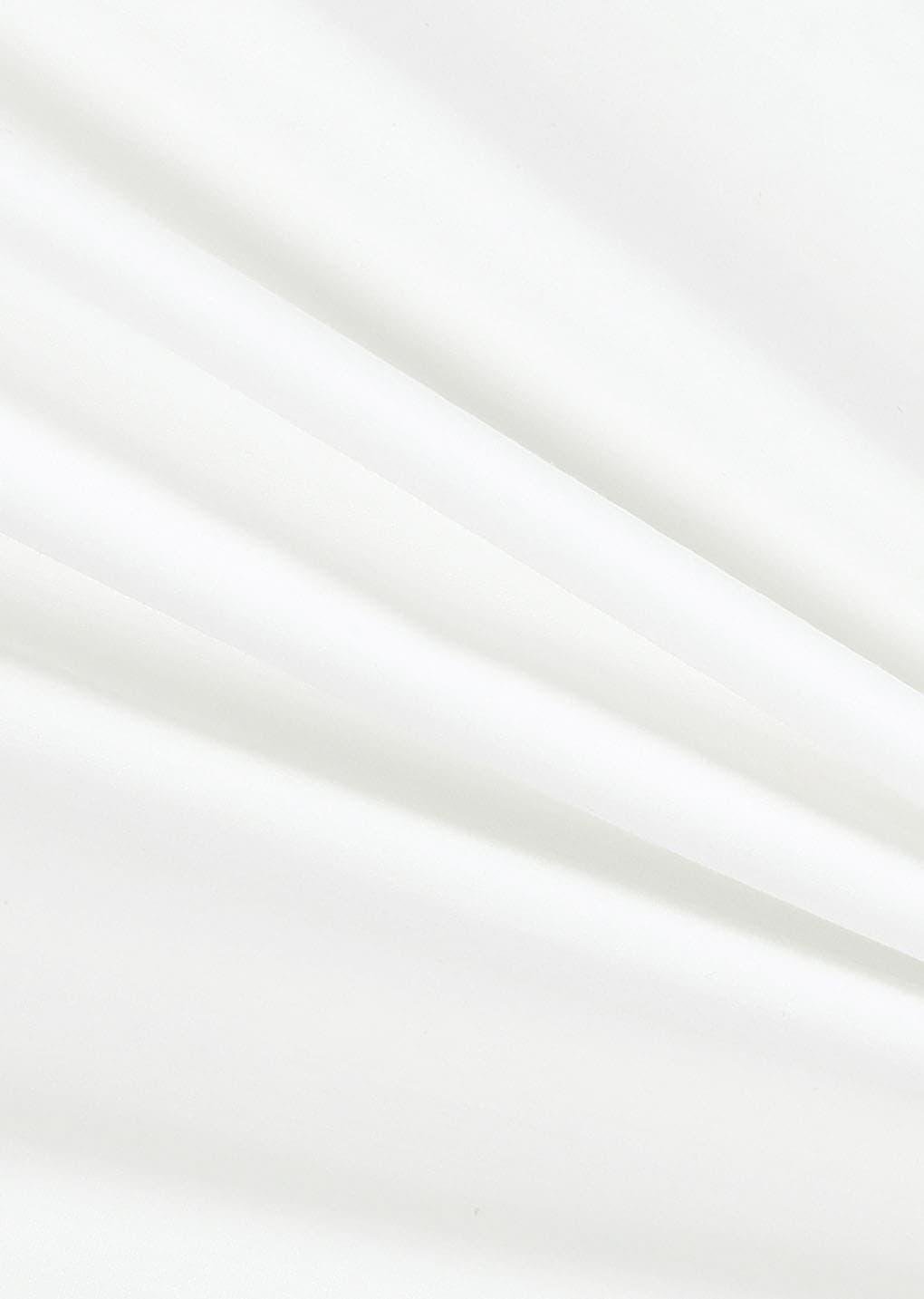 Curved Pants, White — vue 9
