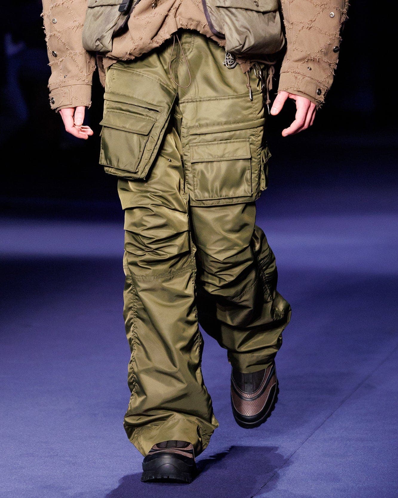 Pocket Bag Cargo Pants (Khaki) — vue 6