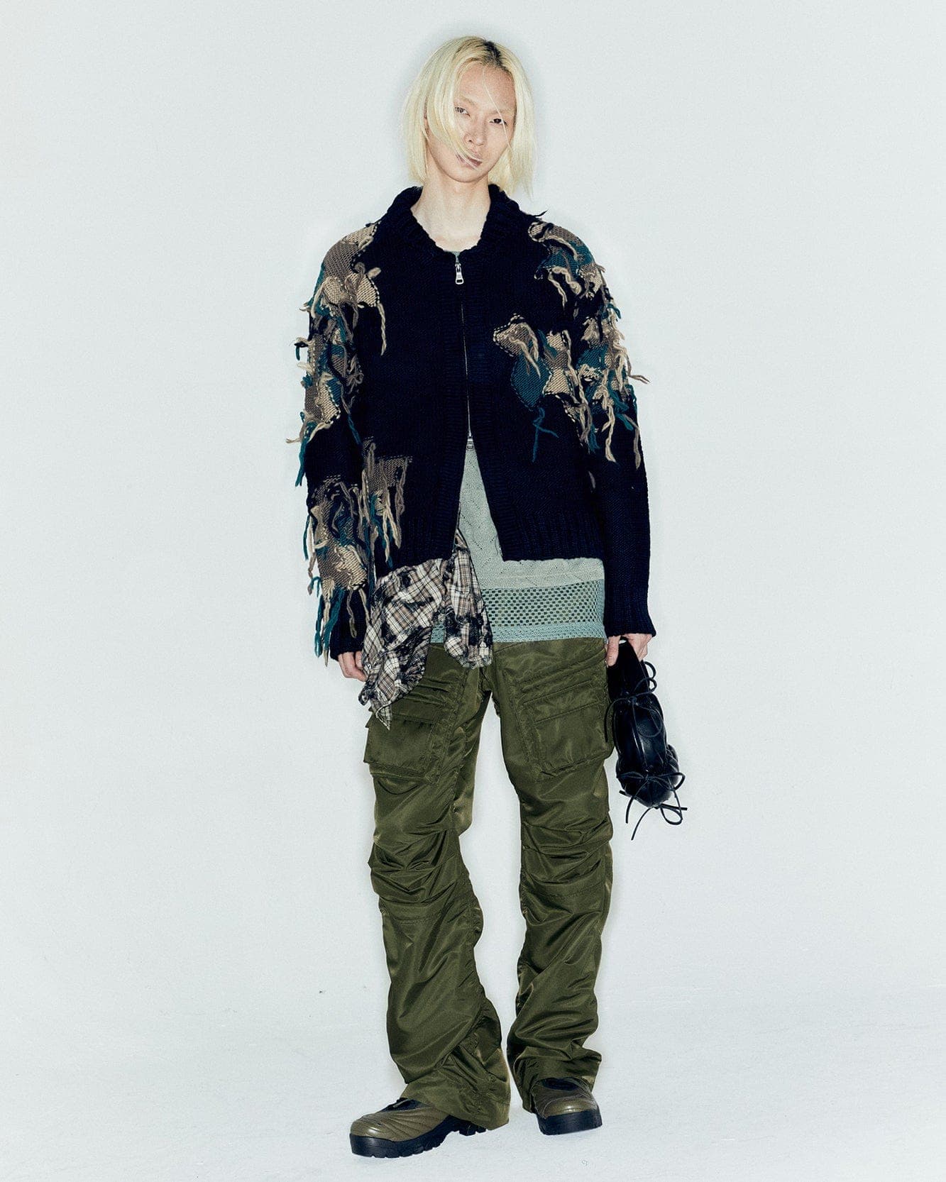Pocket Bag Cargo Pants (Khaki) — vue 10