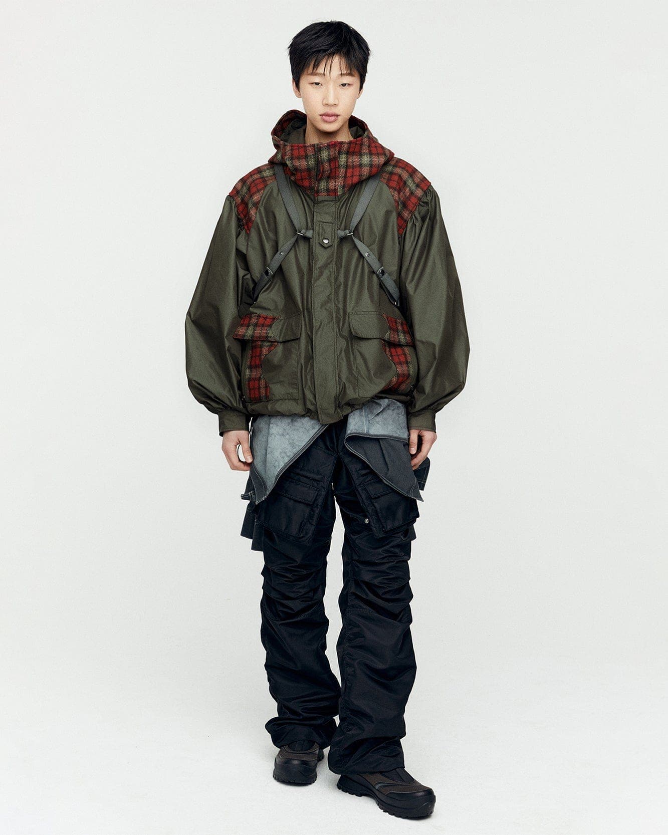 Pocket Bag Cargo Pants (Black) — vue 4