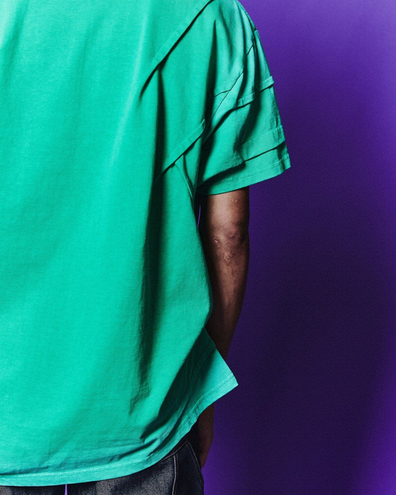 Mardro Gradient T-Shirts (Green) — vue 11