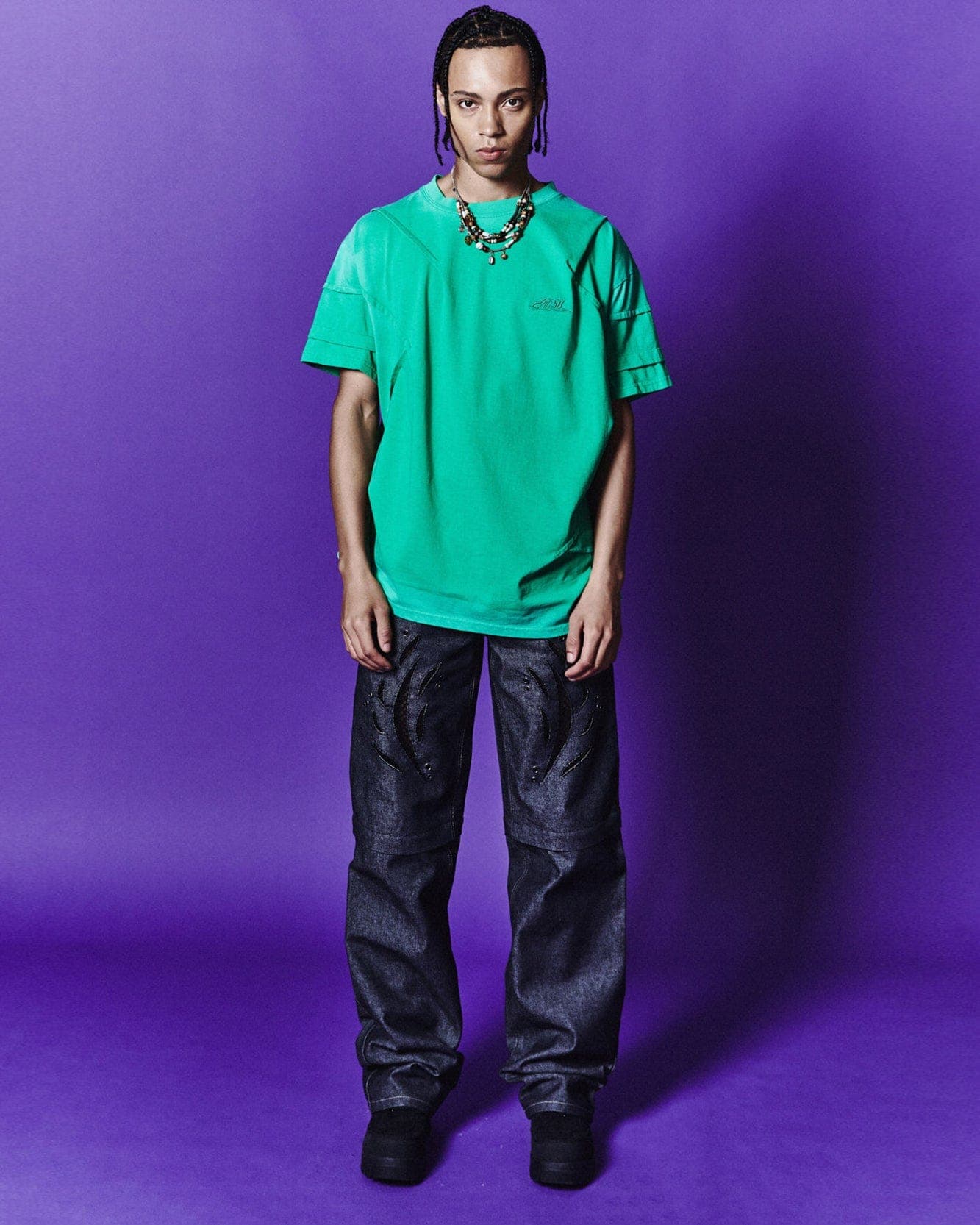 Mardro Gradient T-Shirts (Green) — vue 5