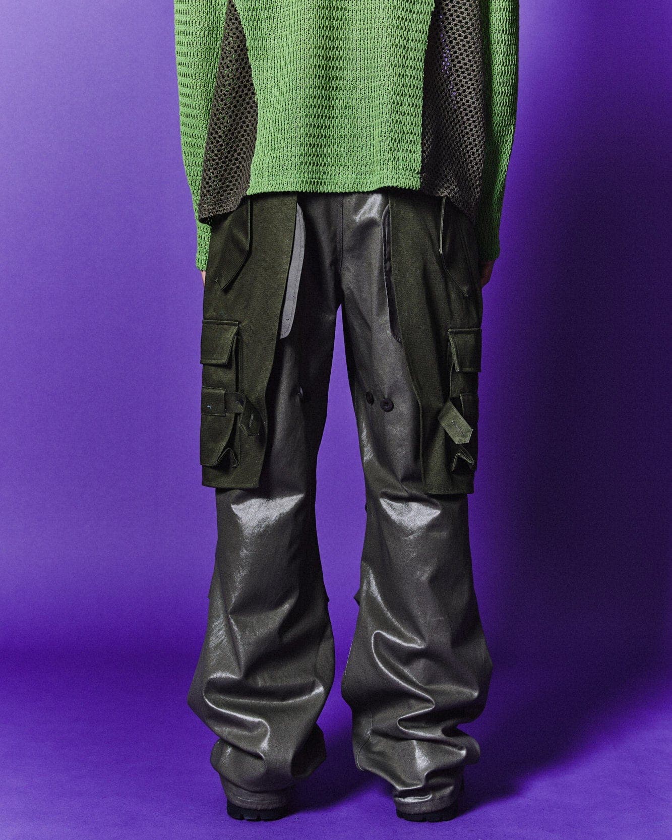 Raptor Layered Cargo Pants (Khaki) — vue 11