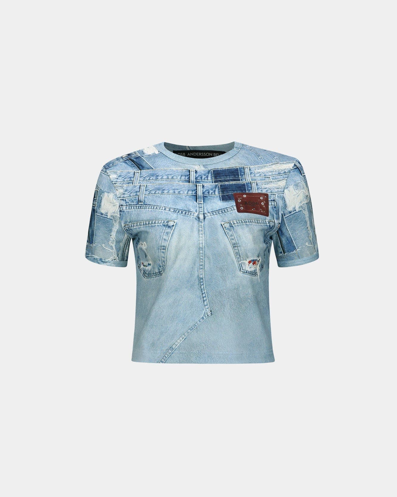 Daniel Denim Printed T-Shirt (Denim Blue)