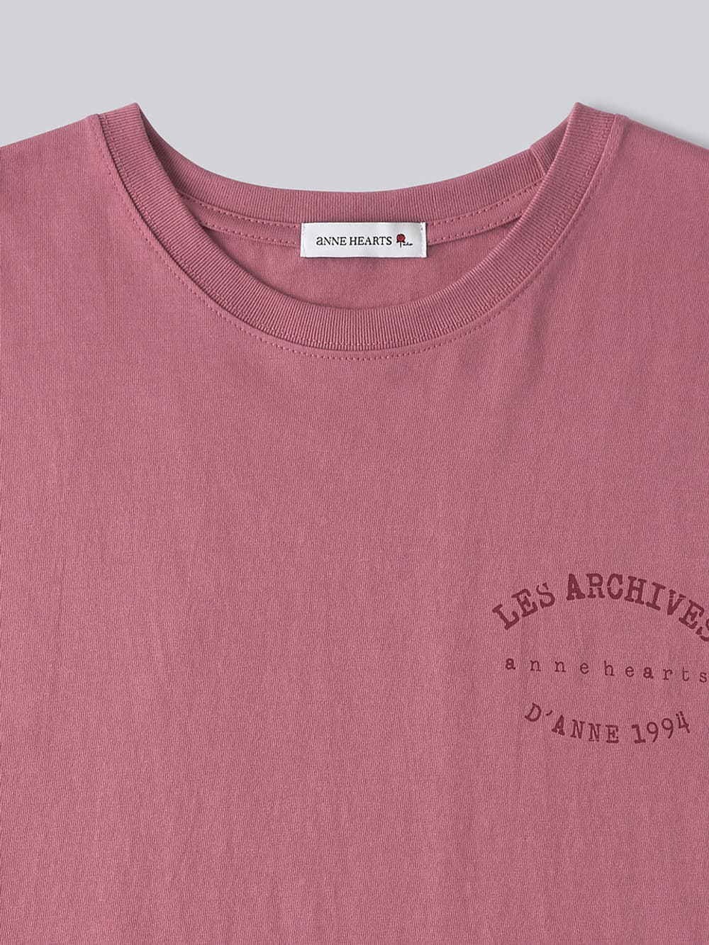 Bob Muse Print Overfit Tee (Indie Pink) — vue 7
