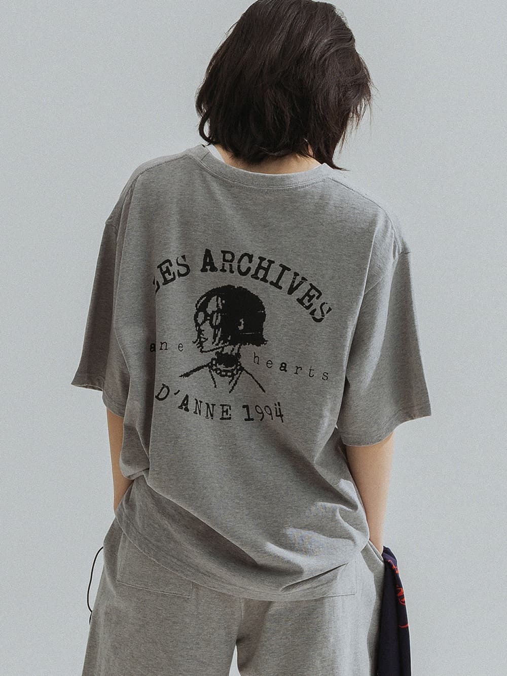 Bob Muse Print Overfit Tee (Melange)