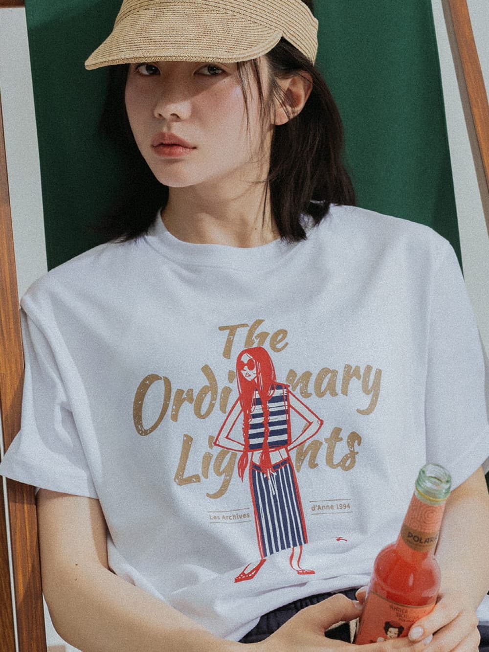 Ordinary Girl Tee (White) — vue 3