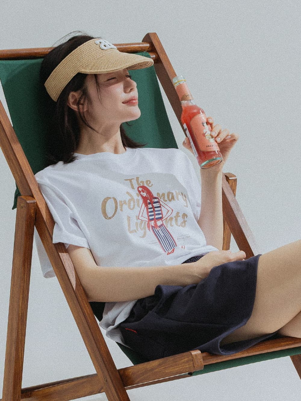 Ordinary Girl Tee (White) — vue 7