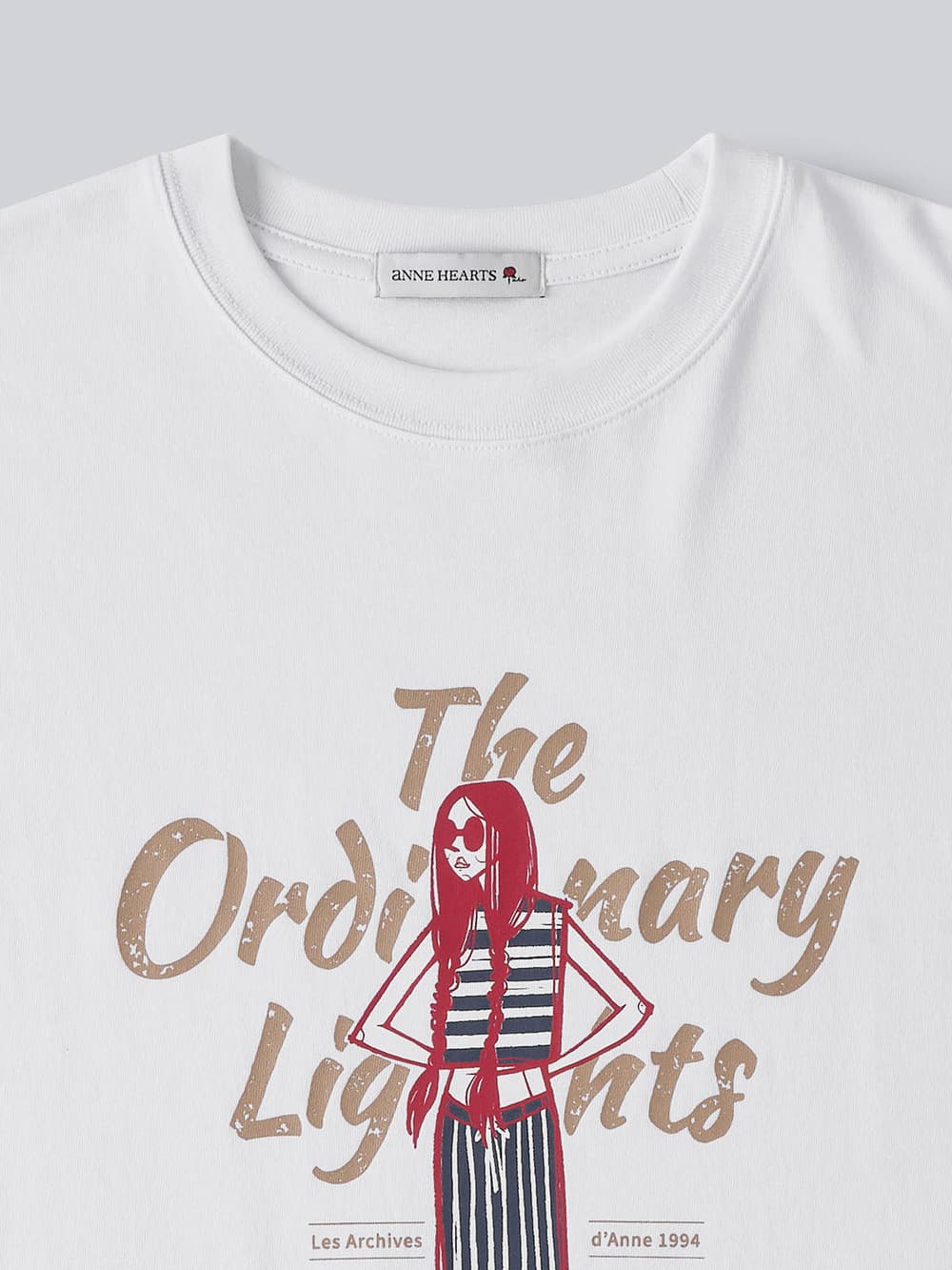 Ordinary Girl Tee (White) — vue 8