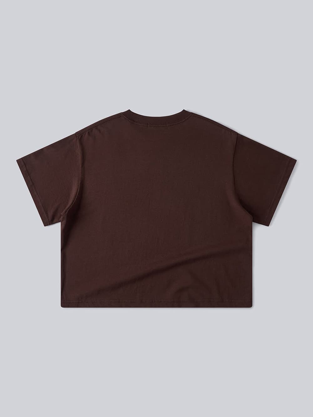 Sitting Girl Tee (Brown) — vue 11
