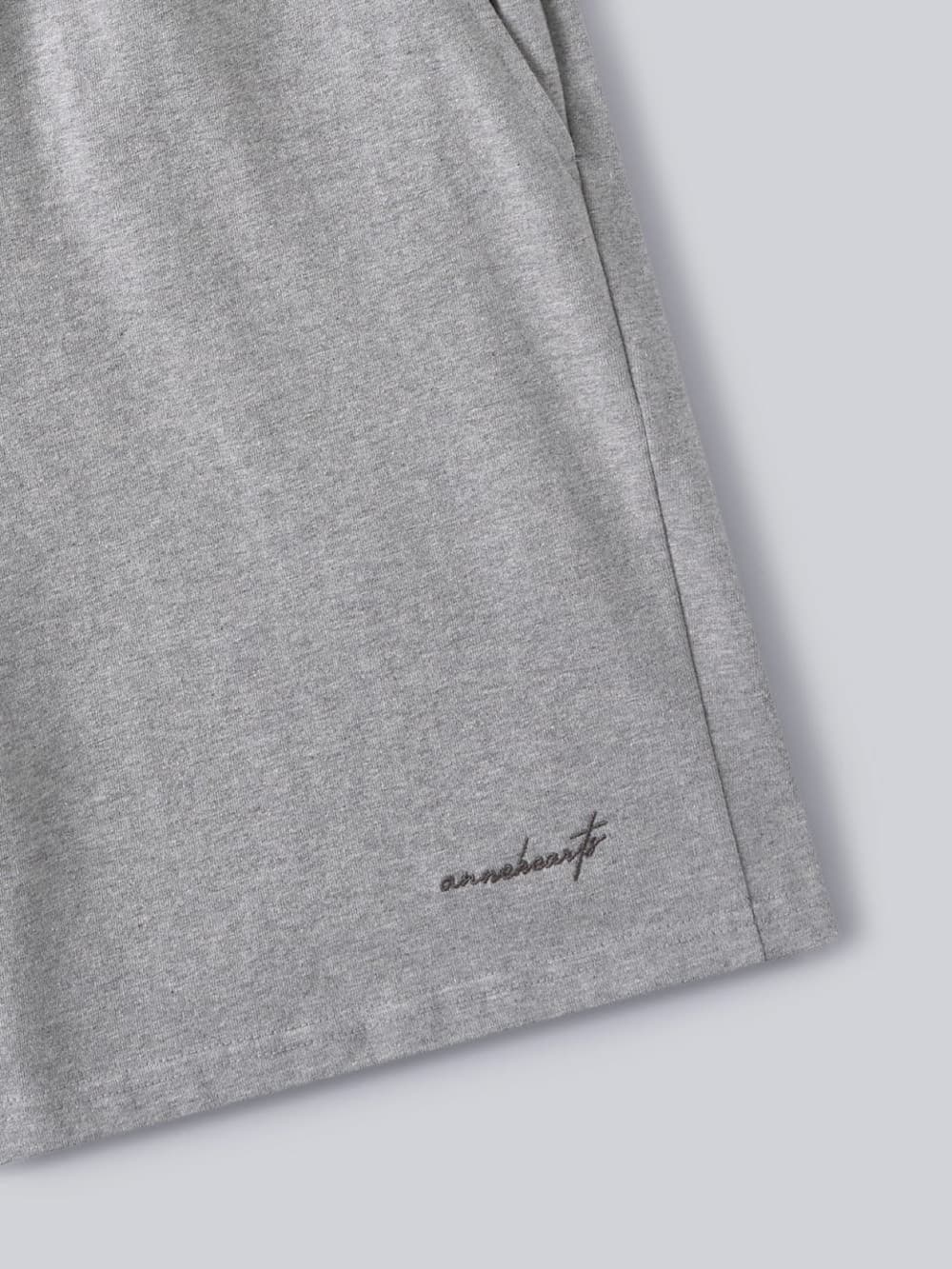 Bermuda Jersey Shorts (Melange) — vue 10
