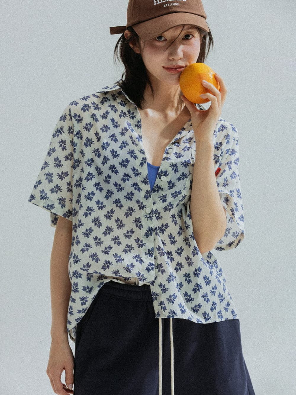 French Terry Shorts (Navy) — vue 6