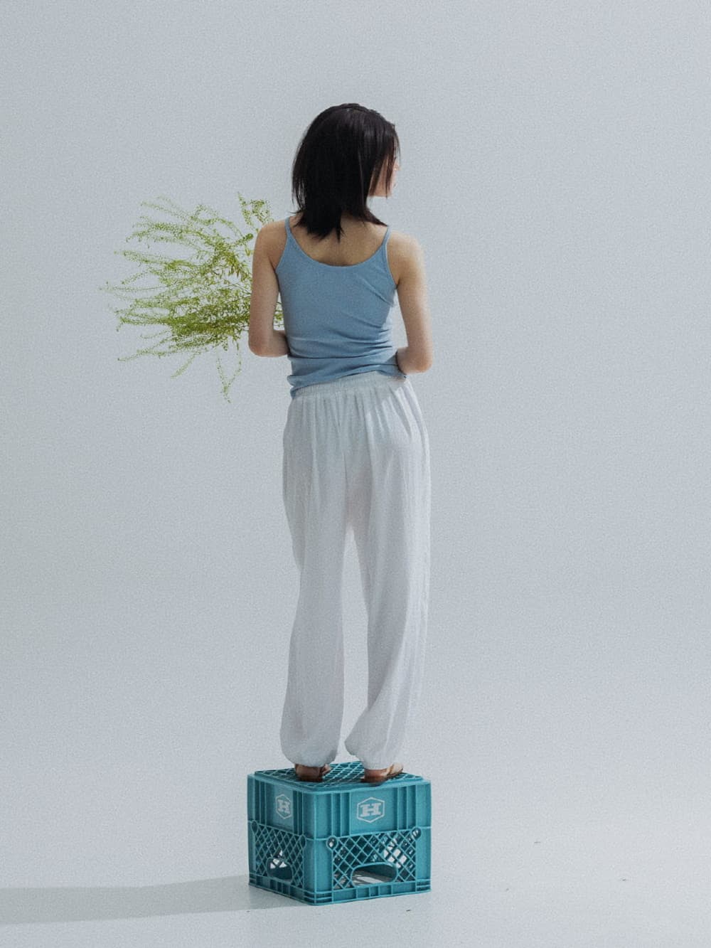 Fluid Lounge Pants (Ivory) — vue 5