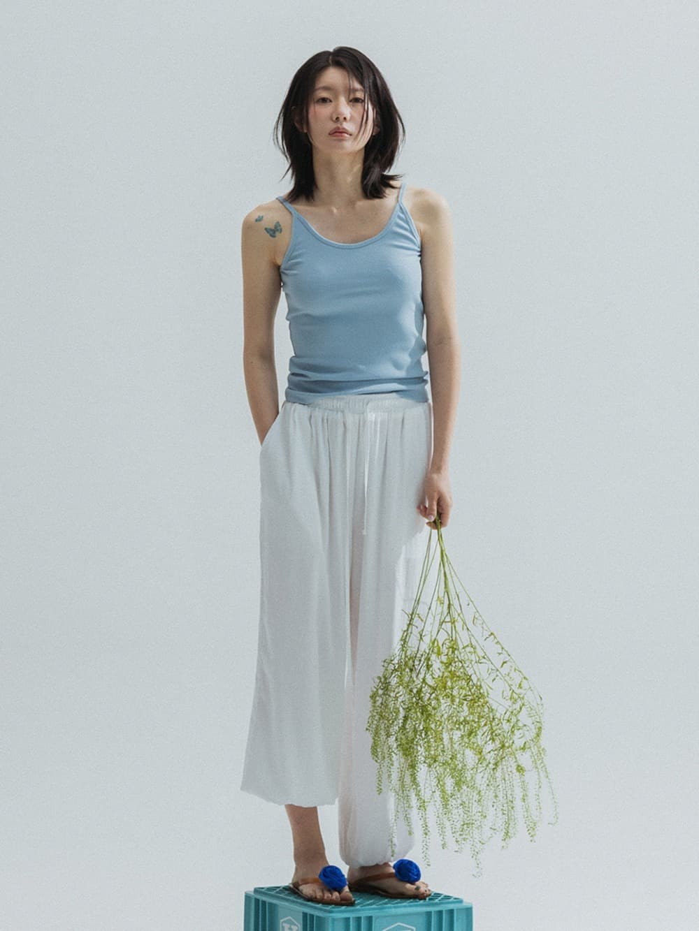 Fluid Lounge Pants (Ivory)