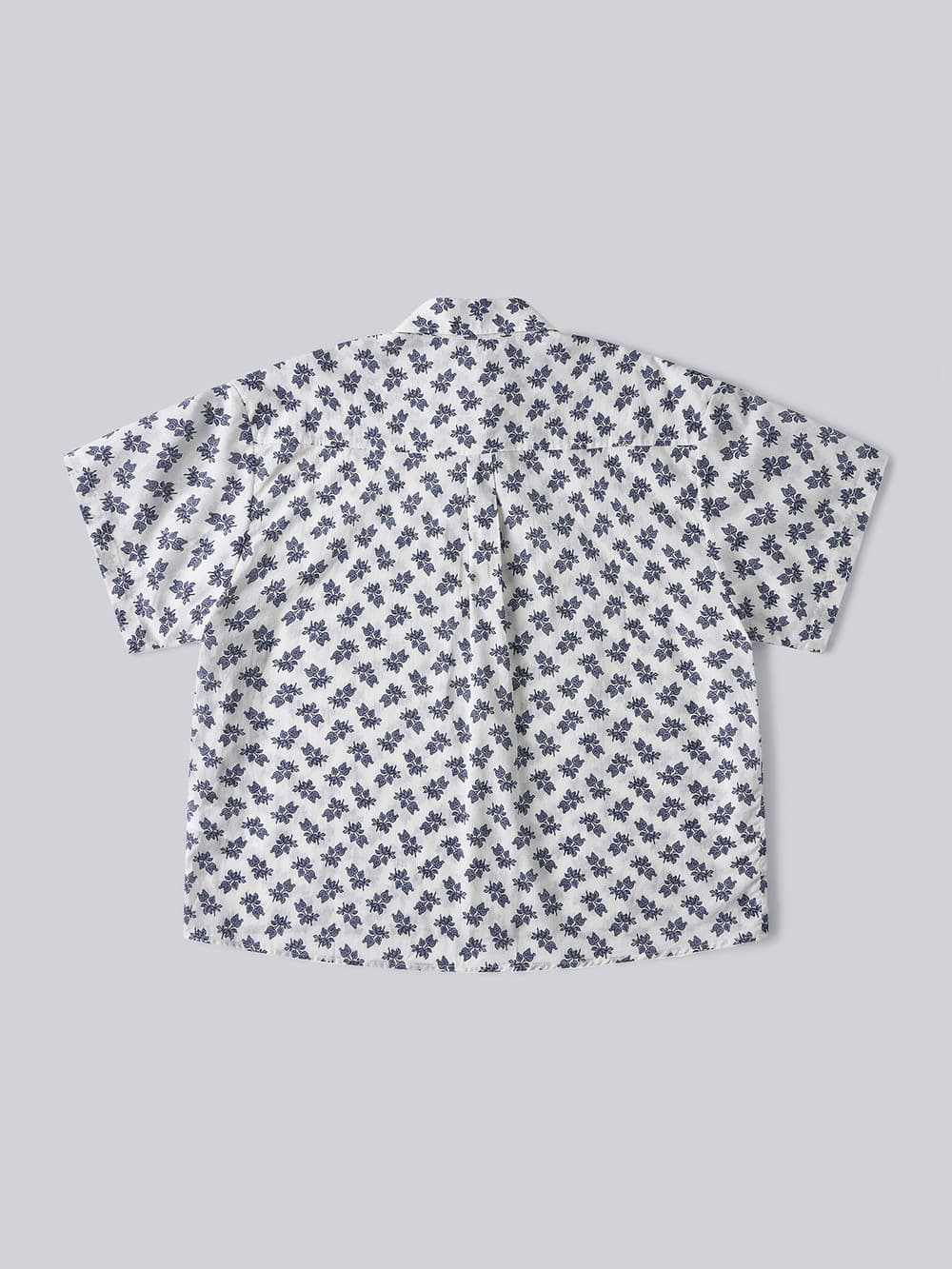 Botanical Cotton Shirt (Ivory) — vue 8