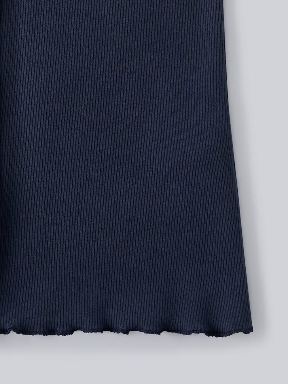 Button Point Cami Top (Navy) — vue 10