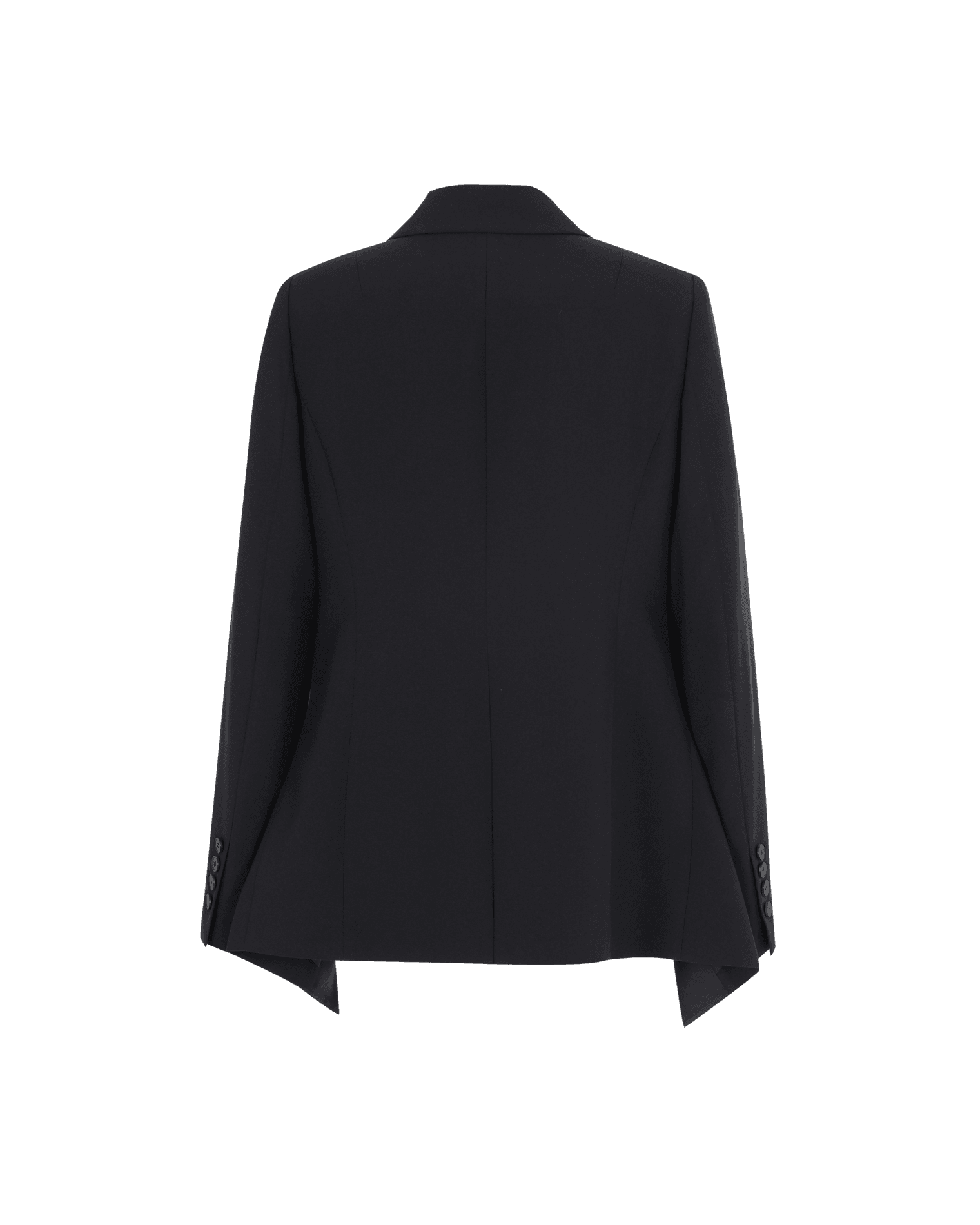 Giant Slit Blazer (Black) — vue 2