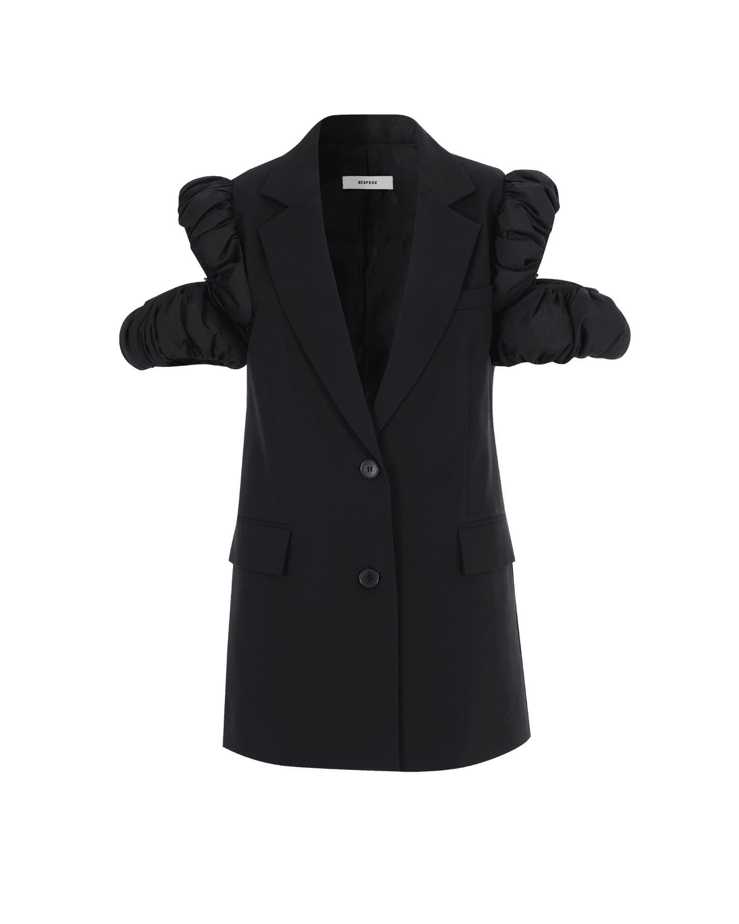 Puff Sleeveless Blazer