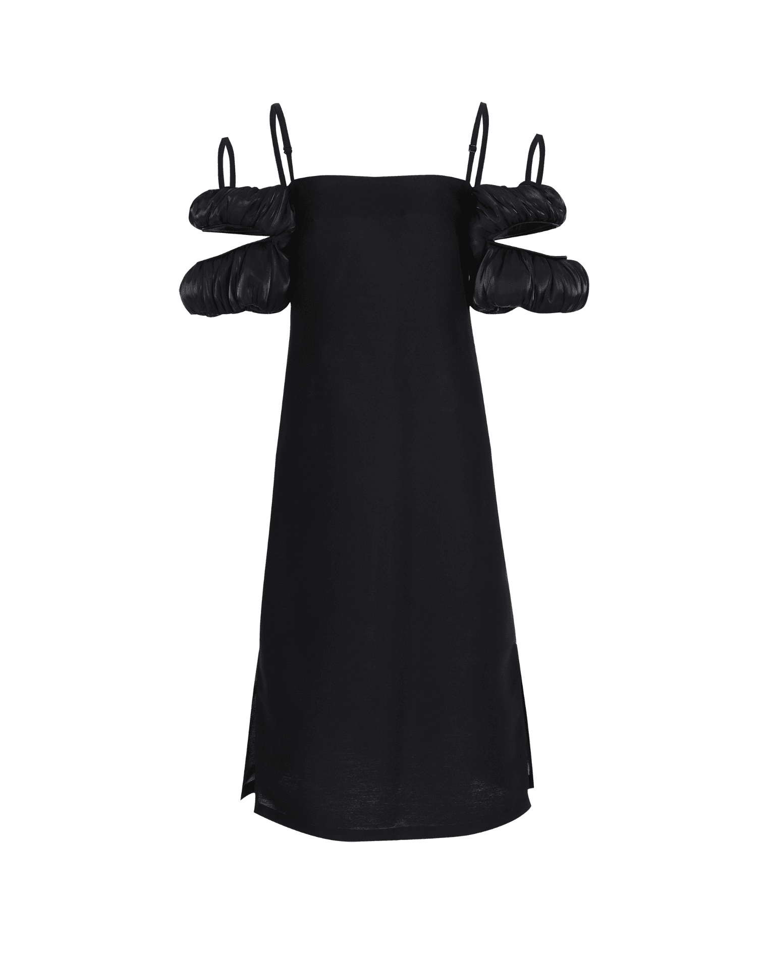 Puff Long Dress