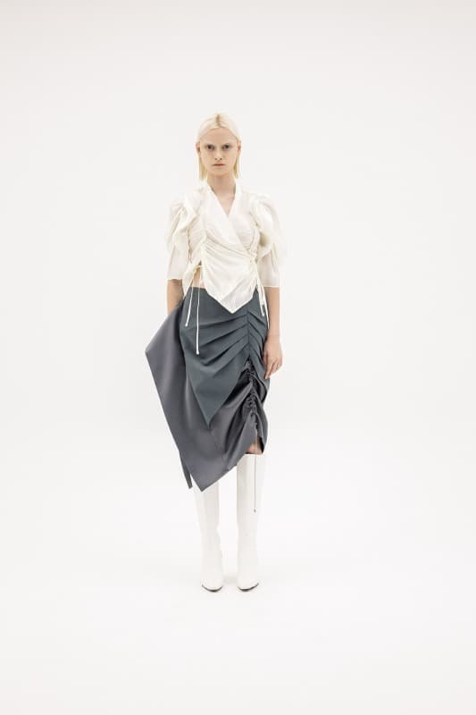 Decon Multi Layer Skirt (Gray) — vue 1