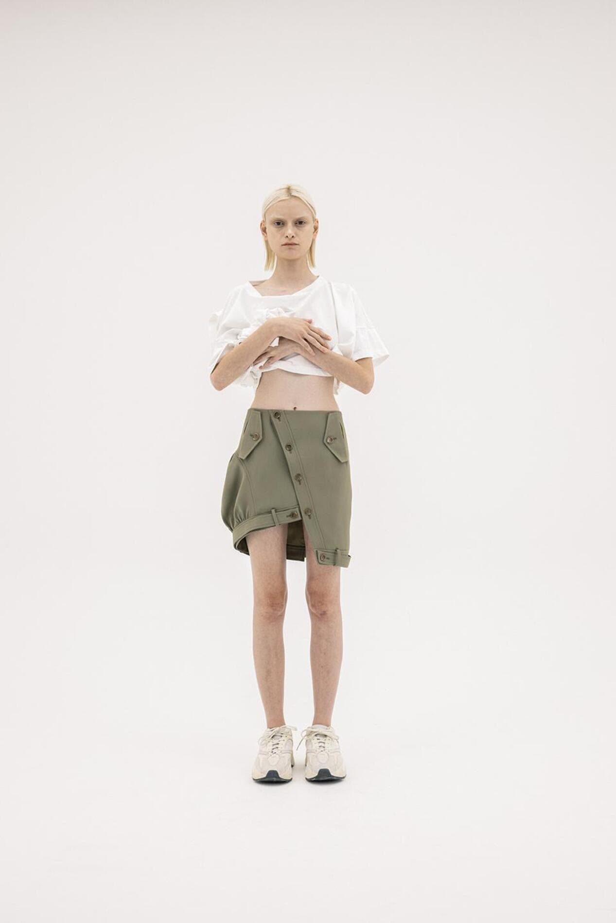 Asymmetric Mini Skirt — vue 4