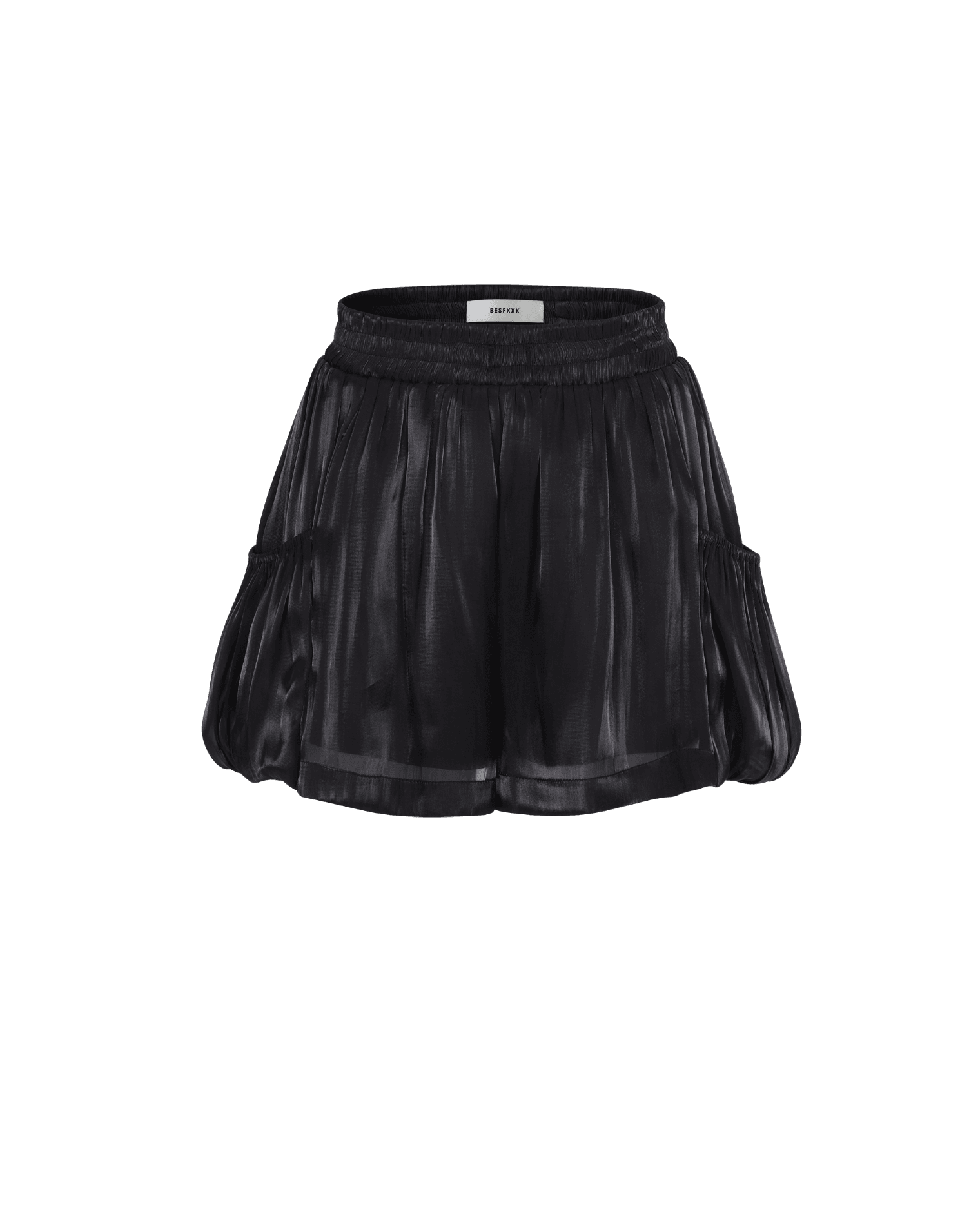 Glossy Boxer Shorts (Black)