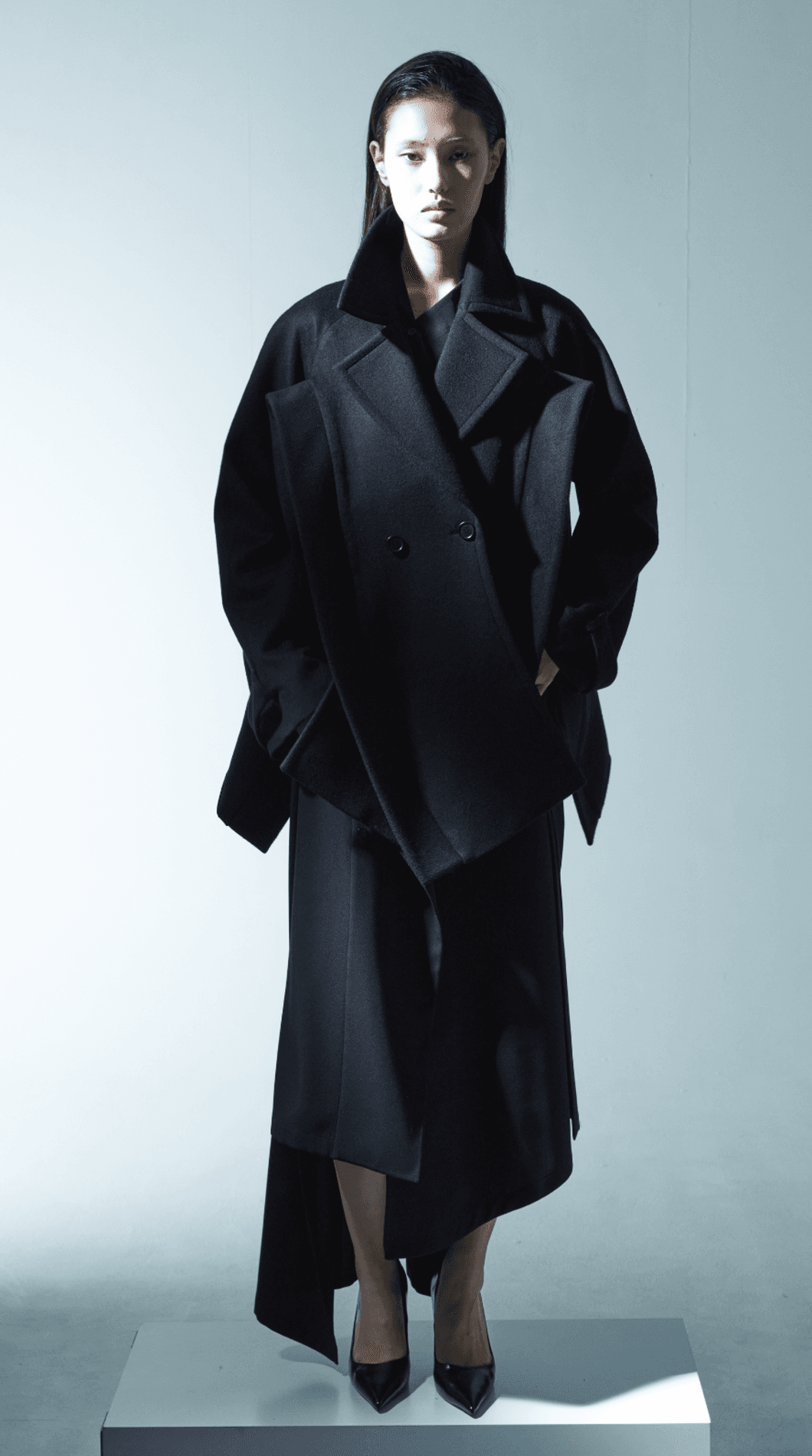 Giant Slit Peacoat — vue 1