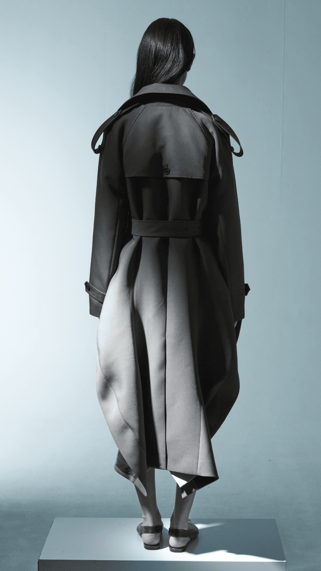 Decon Wavy Trench Coat — vue 5