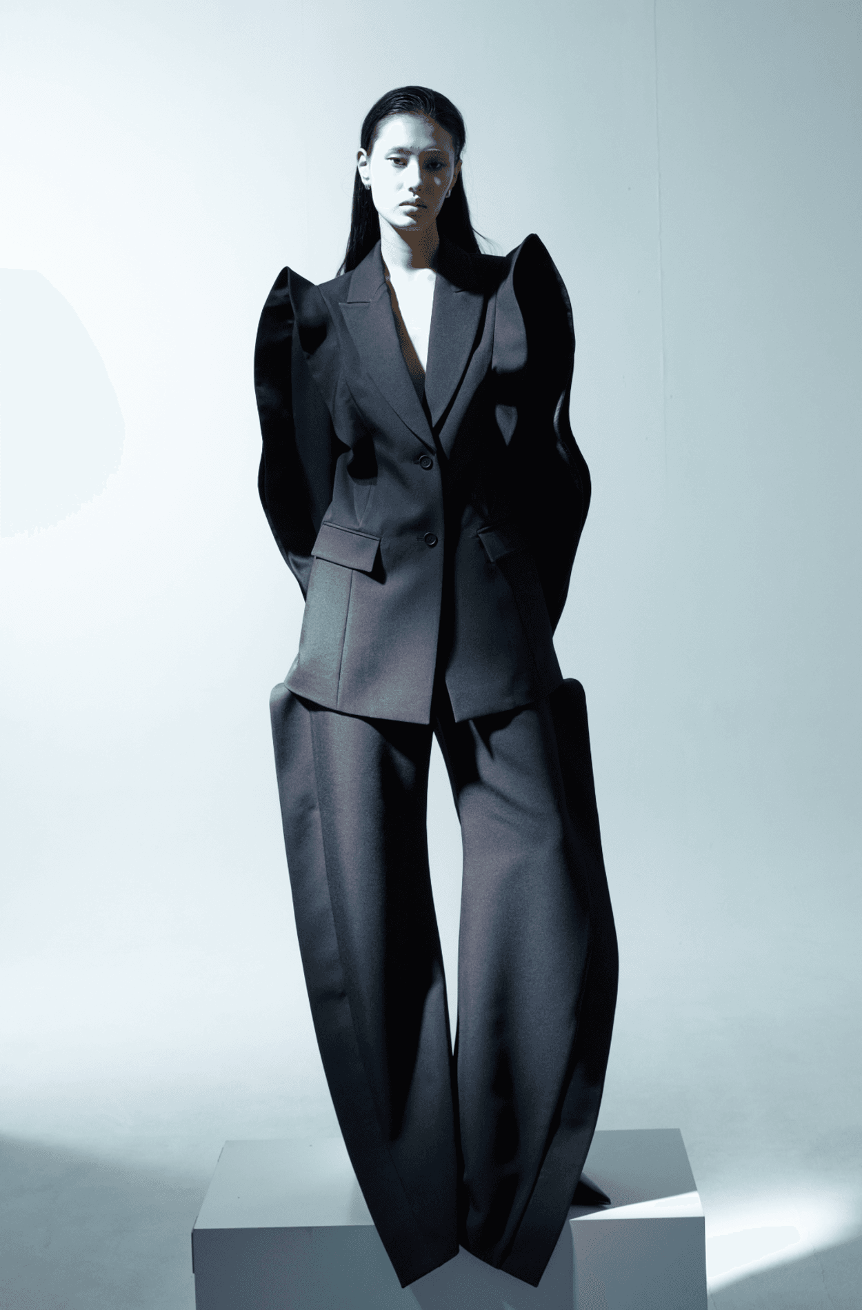 Decon Open Sleeve Blazer — vue 1