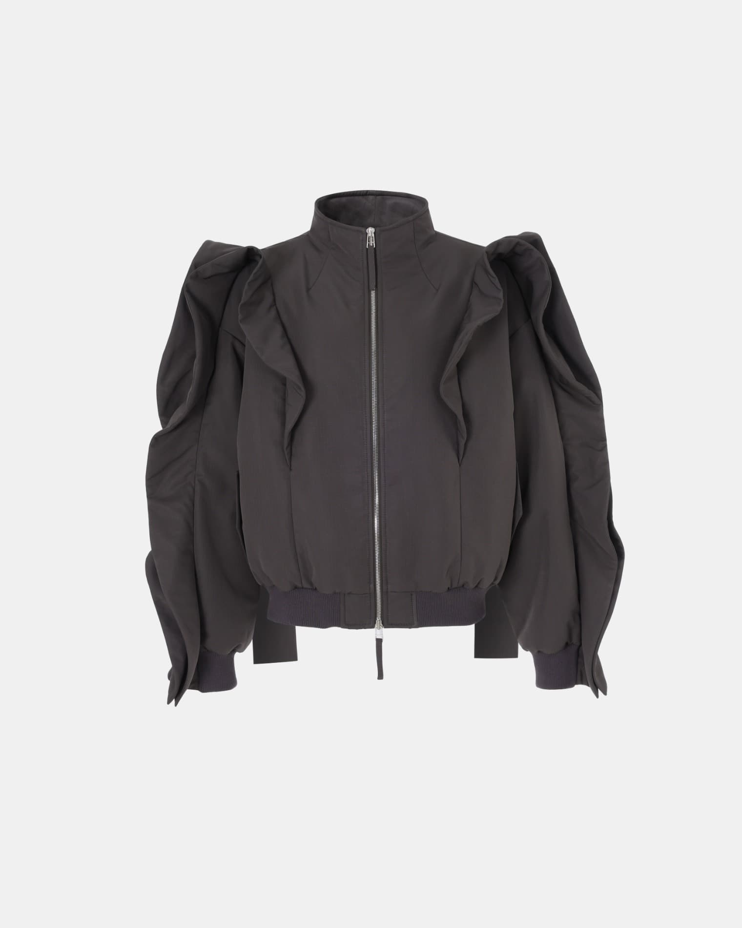 Decon Open Sleeve High-Neck Bomber